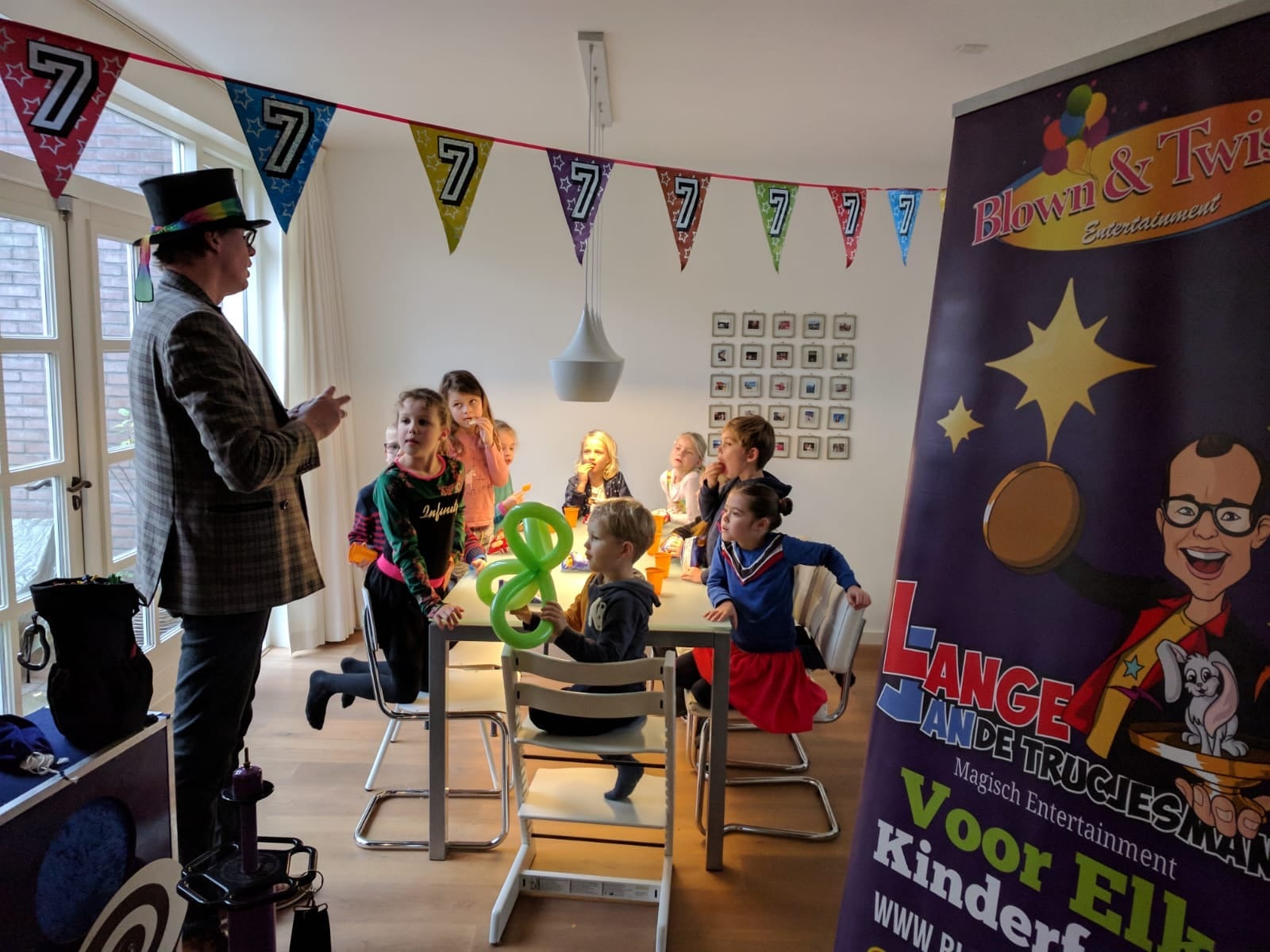 Perfect voor kinderfeestjes thuis of op locatie